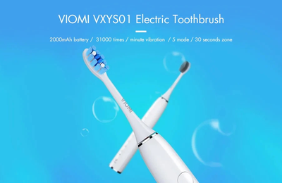 VIOMI VXYS01 brosse à dents électrique sonique - offrez à vos dents des soins intimes