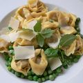 Tortellini aux petits pois