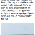 Surveillance des plages