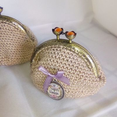 Atelier porte-monnaie au crochet ..