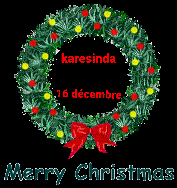 Calendrier de l'avent 16 décembre  Karesinda