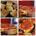 pain perdu et sa compotée de fraise