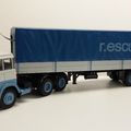 #34. Hanomag henschel F221. 1969 Ixo pour Altaya. 1/43. Semi-remorques d'exception