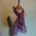 Ab065 : Foulard pop soie