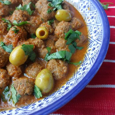 Tajine de kefta aux olives – recette marocaine authentique