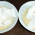 Iles flottantes à la crème de noix de coco au TM31