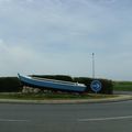 Rond-point à Marsilly