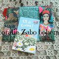 Couvre-livres poche Frida kahlo, pochette Frida kahlo " SHOP CORALIEZABO ETSY / CORALIE-ZABO-BOHEME UNGRANDMARCHÉ 