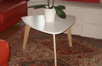 Table basse style années 50