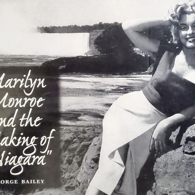 Marilyn Monroe and the making off "Niagara" (George Bailey) 
