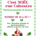 C'est Noël rue Colvestre à Tréguier !