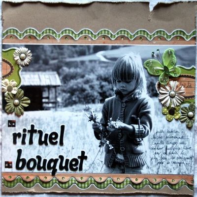 Le rituel du bouquet...