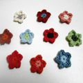 Fleurs au crochet