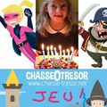 Anniversaire 8 ans Sixine ou comment organiser une chasse au trésor ? !+ cadeau inside 