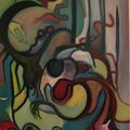  "TOURMENT" (90 x 117 Huile) 2007 620 €