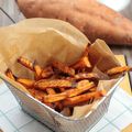 Chips ou frites de patates douces de Caroline du Nord {recette facile}