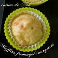 Muffins fromage/courgettes