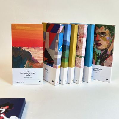 Travail d'artistes et chocolat