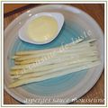 Asperges sauce mousseline