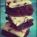 Chocolate Chip Cookie Dough Brownies.