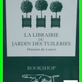 Librairie du jardin des Tuileries - PARIS