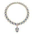 Two-Color Gold, Diamond and Sapphire Parure, Buccellati 