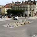 Rond-point à Auch