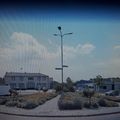 Rond-point à Parndorf (Autriche)