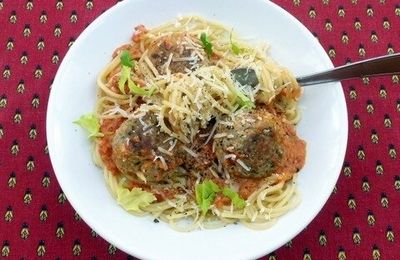 Spaghetti aux boulettes d'hiver pour la Belle et le Clochard