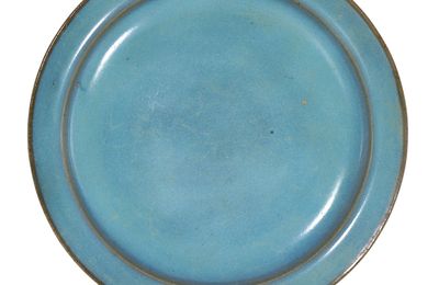 A Junyao dish, Song – Yuan dynasty (960-1368)