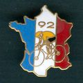 Tour de France, 1992, Carte Tricolore, Maillot Jaune, Miguel Indurain (Espagne)