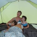 Réveil sous la tente
