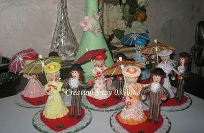 ST VALENTIN- en porcelaine froide