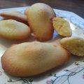 Les madeleines natures