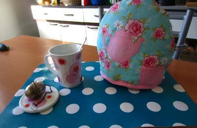 It's tea time! - Cap d'être à l'heure pour mon premier défi!