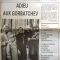Adieu aux Gorbatchev