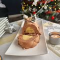 Bûche poire chocolat