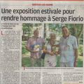 Article de La Provence sur l'exposition de Gréoux.