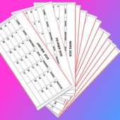 Les calendriers 2025 à imprimer sont en ligne ! - Le tour de mes idées