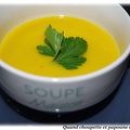 SOUPE DE COURGETTES ET CAROTTES AU KIRI AU TM OU PAS ...