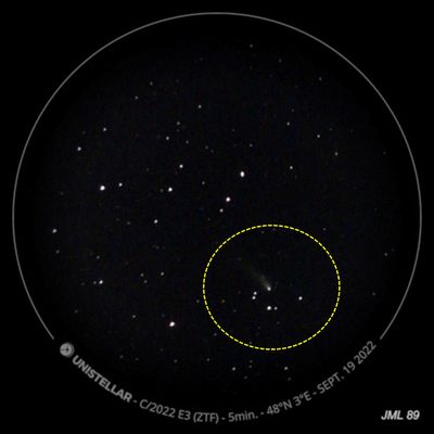 Une nouvelle comète découverte en 2022