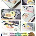 Mini album atelier en ligne par Aurore