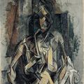 "Femme assise dans un fauteuil" (1910) - Pablo Picasso