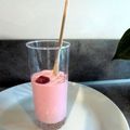 Lassi de framboise à la rose