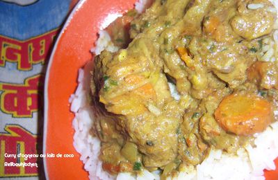 Curry d'agneau crémeux au lait de coco