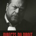 Directs du droit, par Eric Dupont-Moretti et Stéphane Durand-Souffland