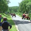 visiteurs en tracteurs!