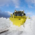 Le col de l'Izoard en cours de déneigement "avancé!!"