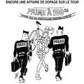 Encore une affaire de dopage - Le Canard enchaîné - 16 juillet 2008