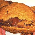 Cookies crousti-moelleux amandes et chocolat - 100% Végétalien